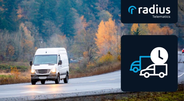 kinesis_prevent_unauthorised_use_demo_video_vehicle_use_timer_icon_van_driving_down_autumnal_road