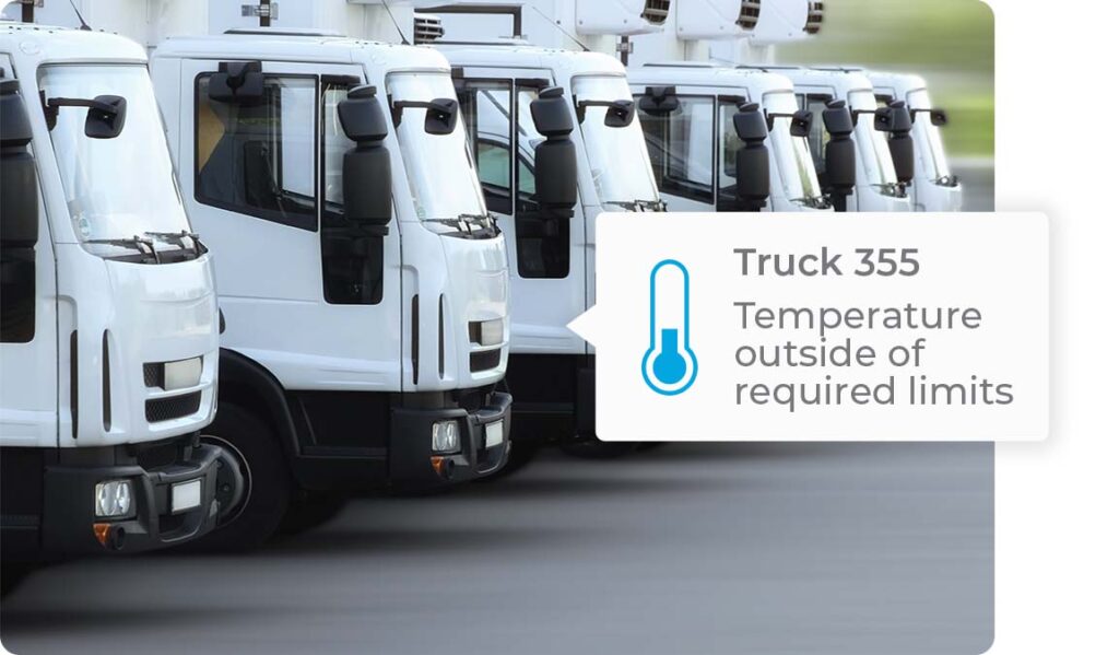 white_trucks_lined_up_message_to_show_temperature_outside_of_required_limits
