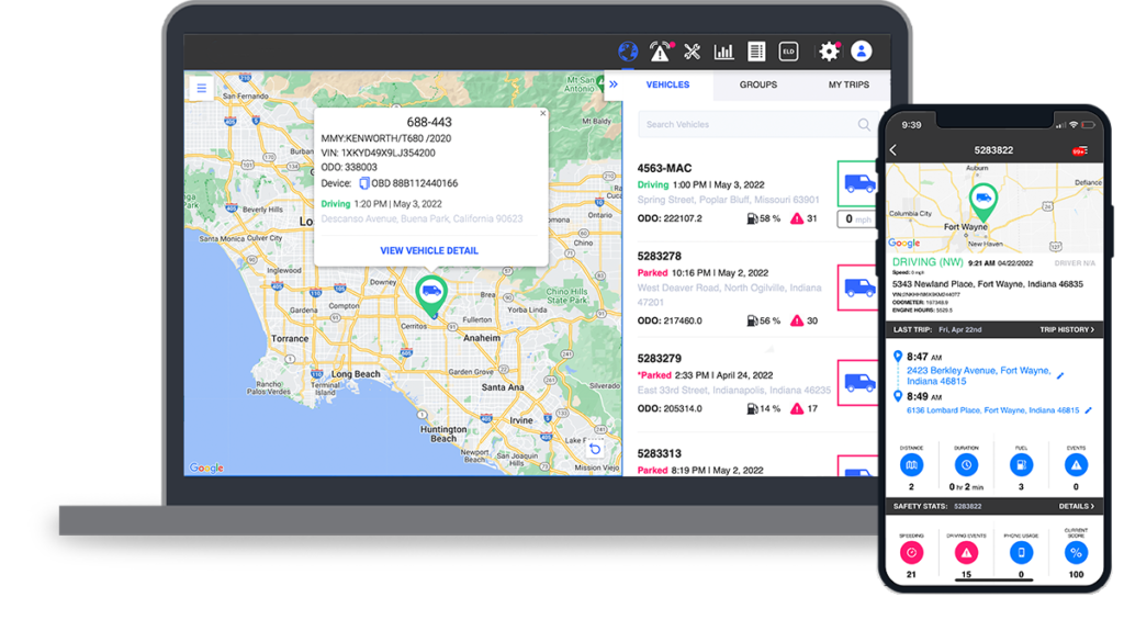 vehicle tracking device